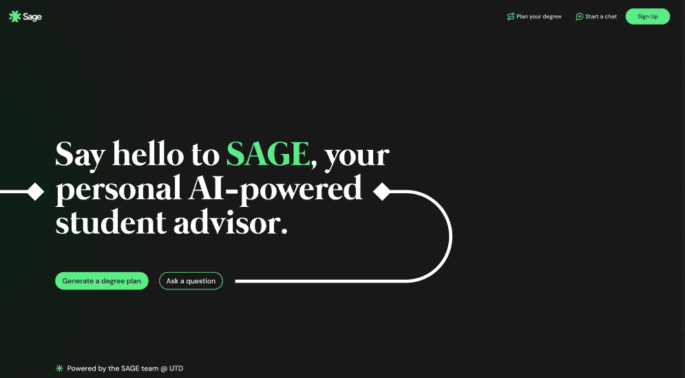 sage: ACM's very own Student Advising & Guidance Engine